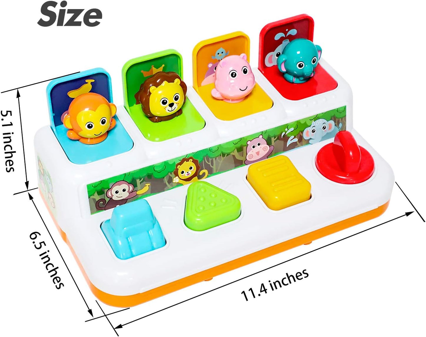 Musical Pop Up Toy for Toddlers