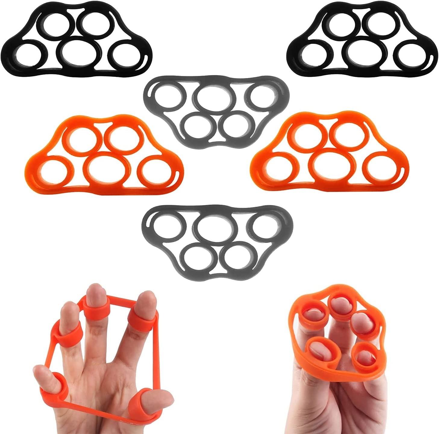 Finger Grip Strengthener Set