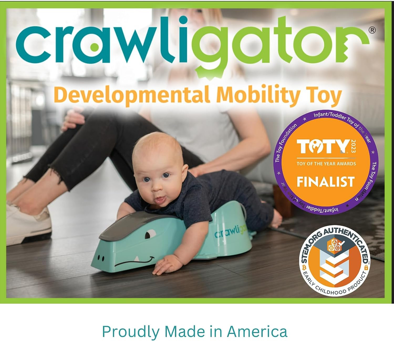 Crawligator Tummy Time Toy