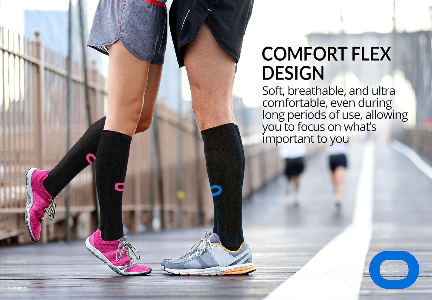 Compression Socks for Men & Women (20-30Mmhg) 