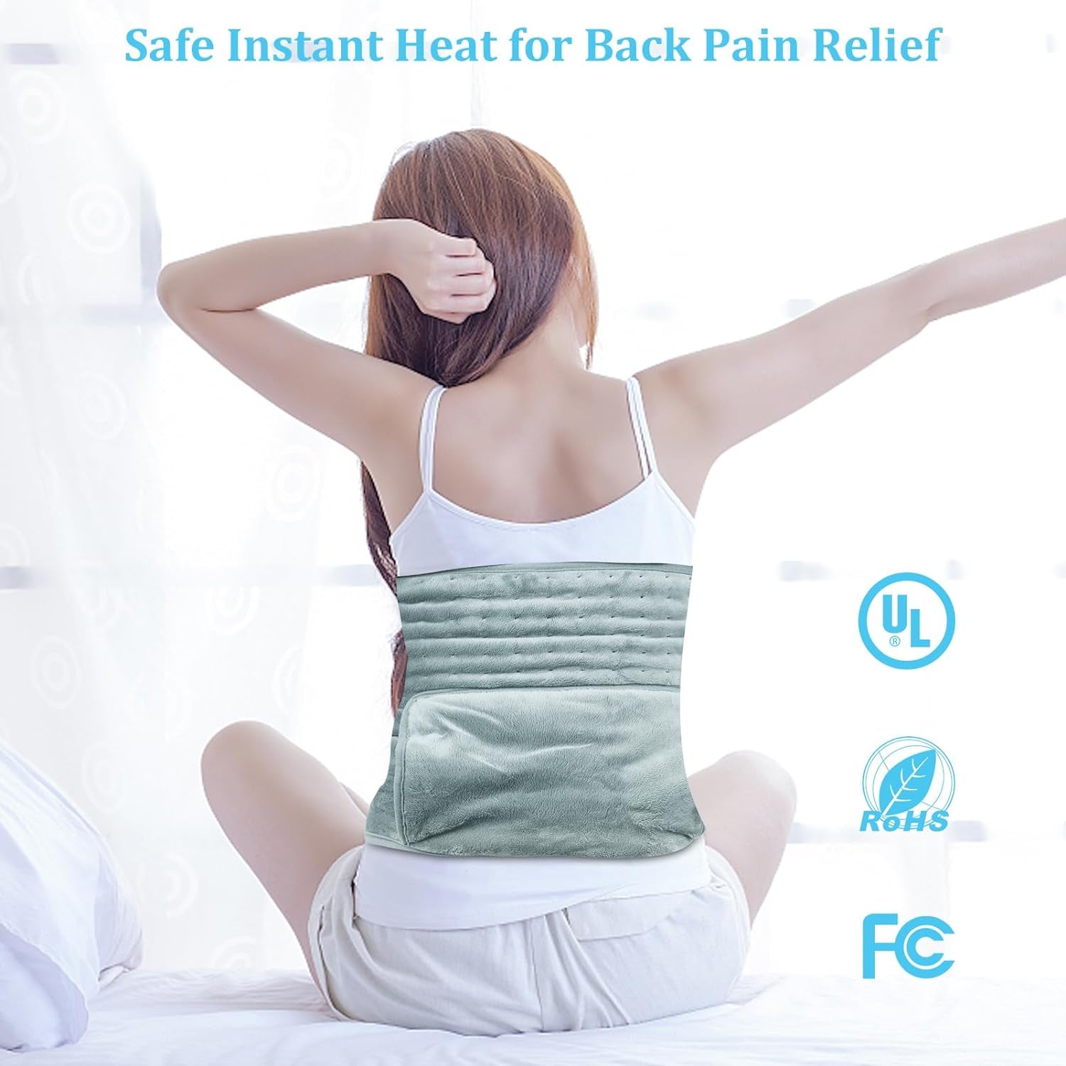 Electric Heating Pad for Back Pain 