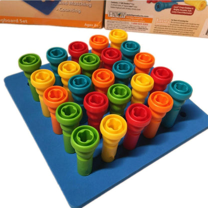 Peg Board Toy Set 