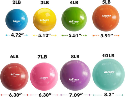 Weighted Toning Exercise Ball 