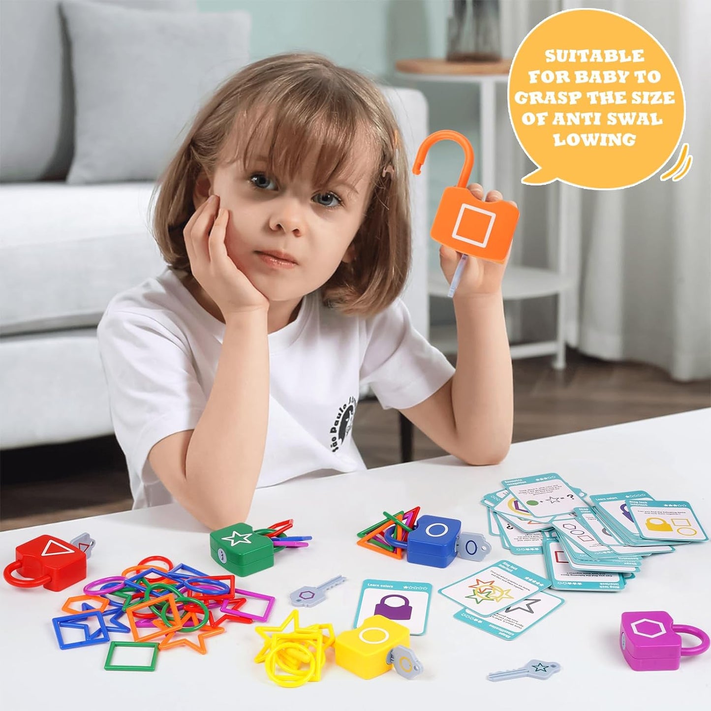 Sorting & Matching Locks Learning Toy