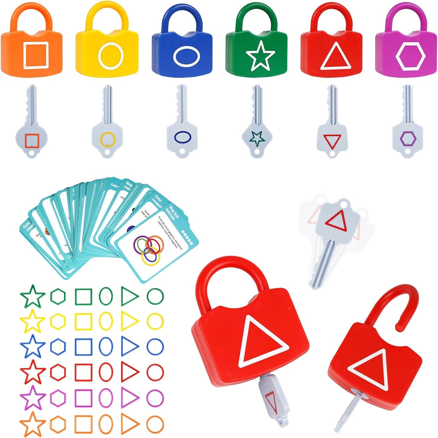 Sorting & Matching Locks Learning Toy