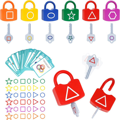 Sorting & Matching Locks Learning Toy