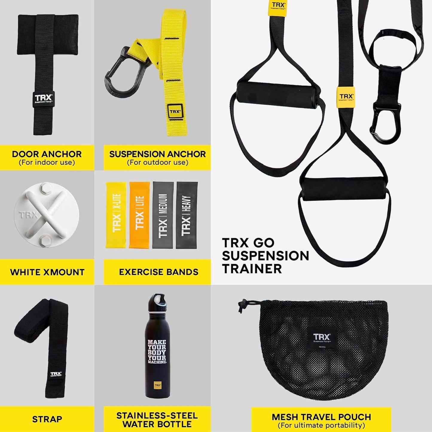 TRX Training GO Suspension System Bundle