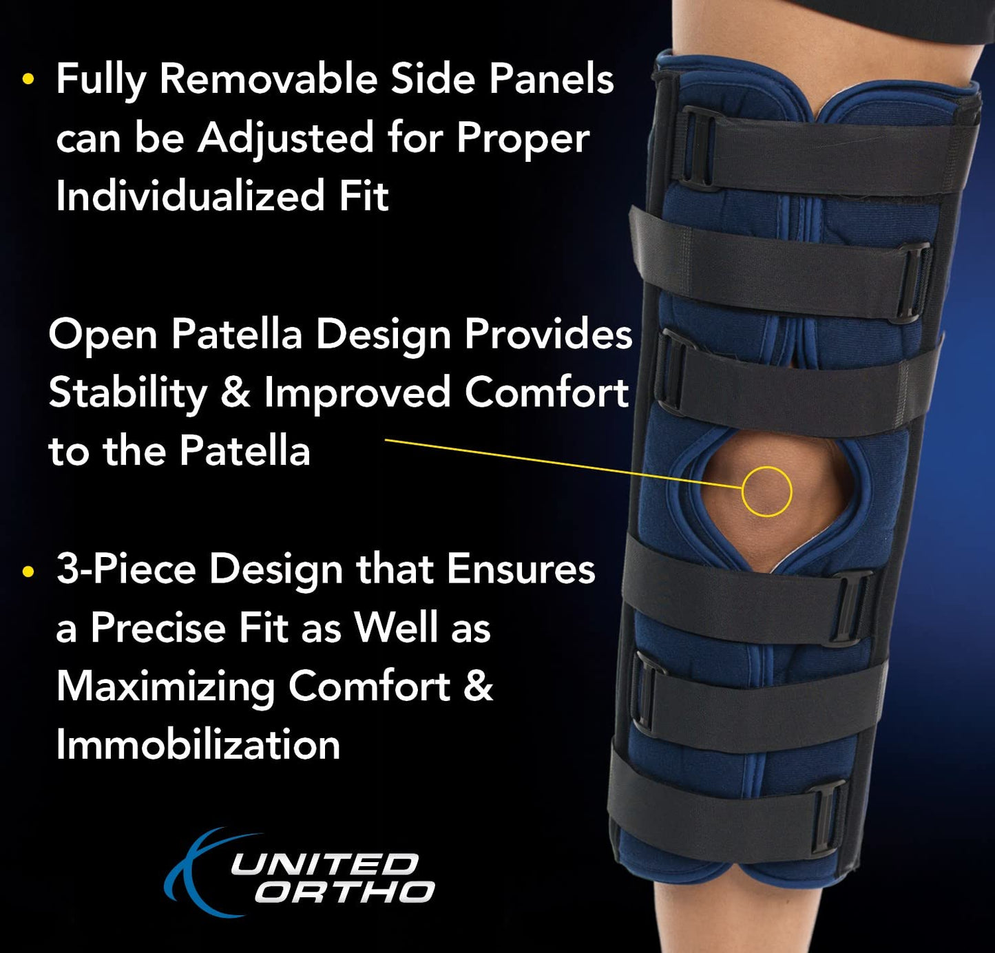 3-Panel Knee Immobilizer