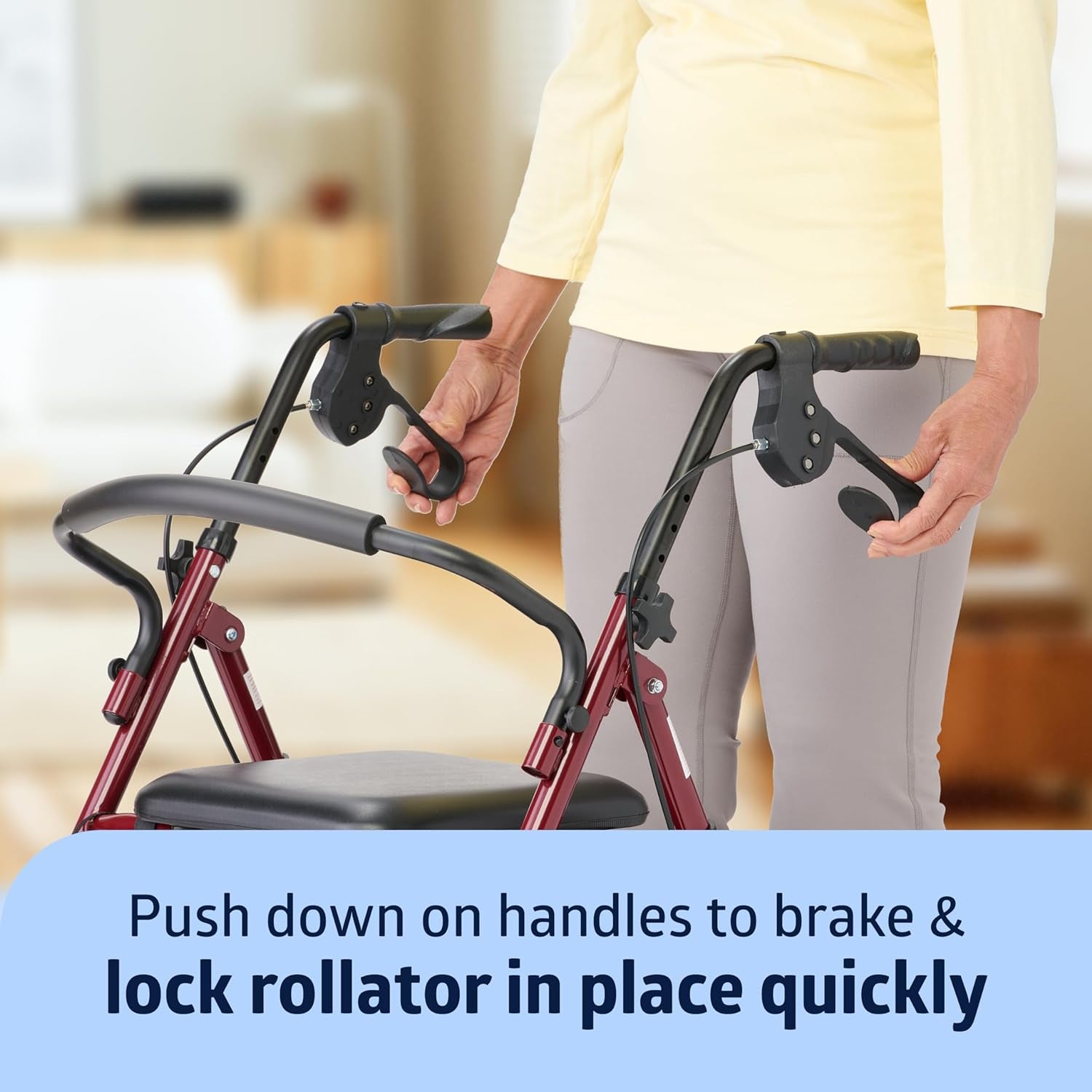 Steel Rollator Walker 