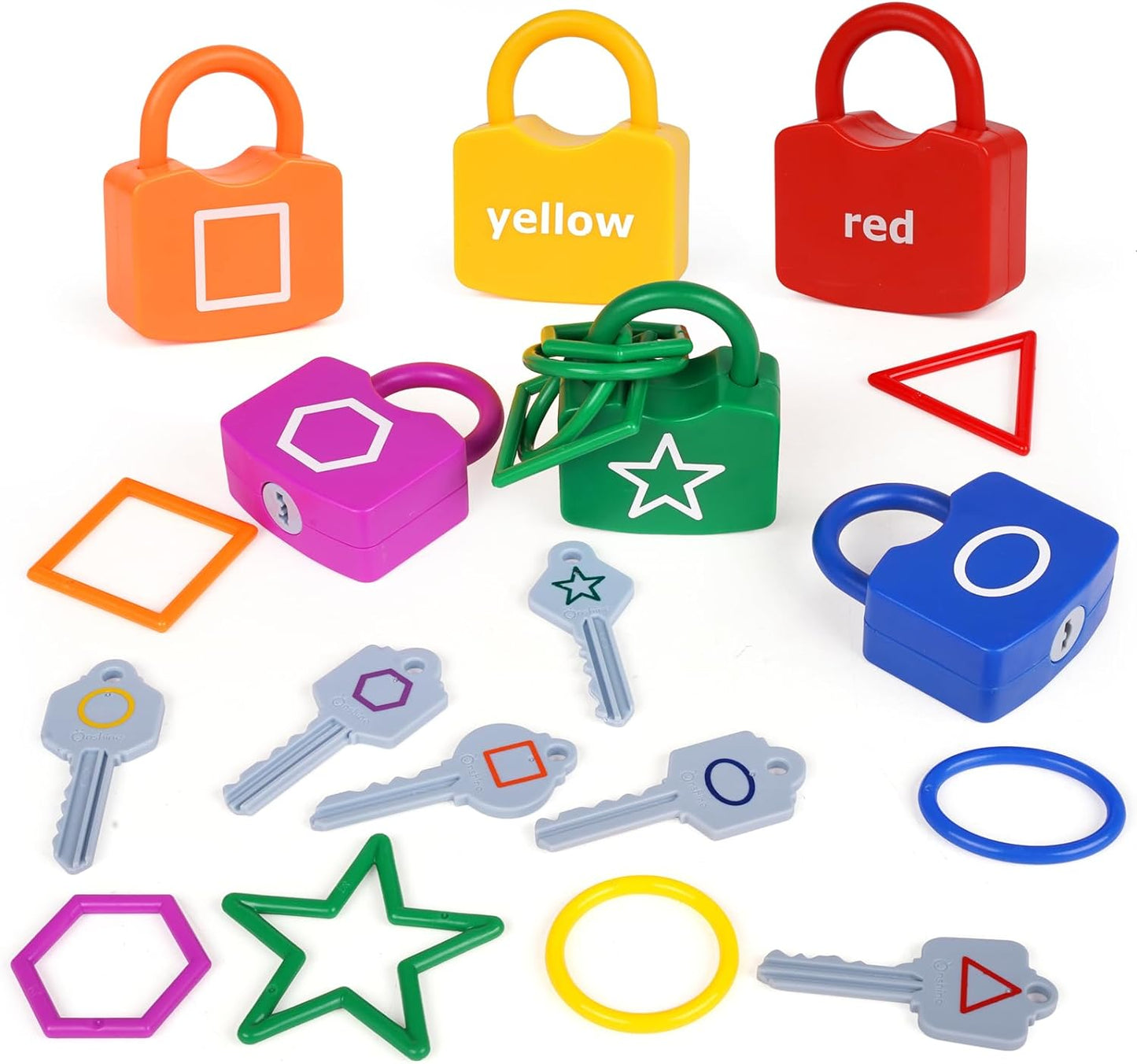 Sorting & Matching Locks Learning Toy