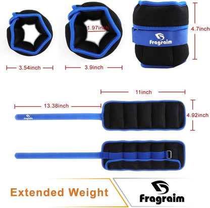 Adjustable Ankle Weights Pair