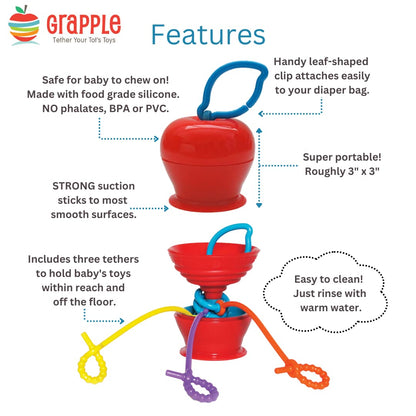  Suction Cup Toys Holder