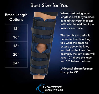 3-Panel Knee Immobilizer