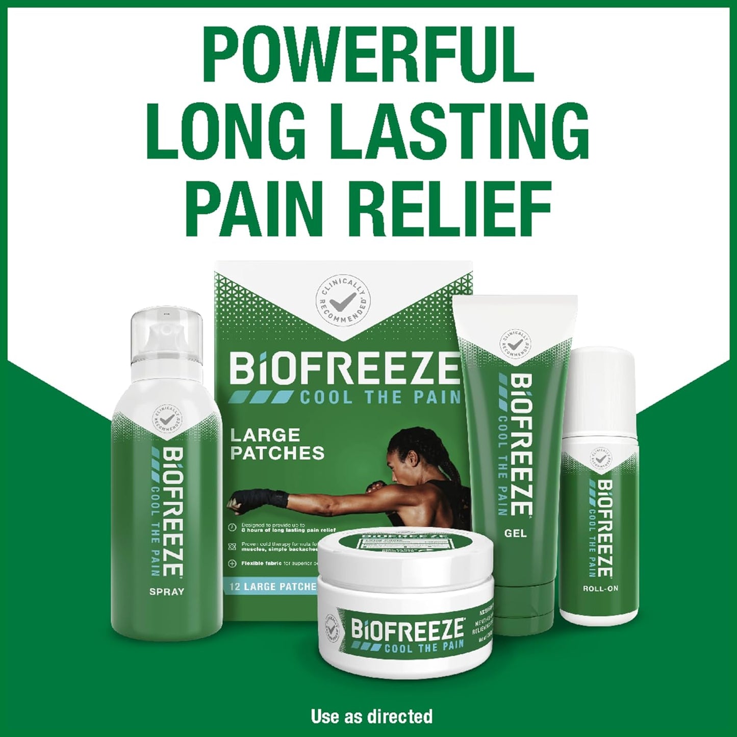 Biofreeze Pain Relief Pathces