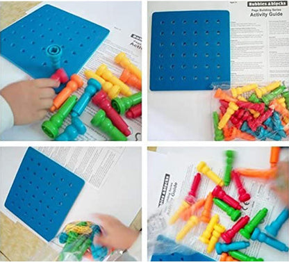 Peg Board Toy Set 