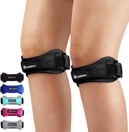 Patellar Strap for Knee Pain, 2 Pack 