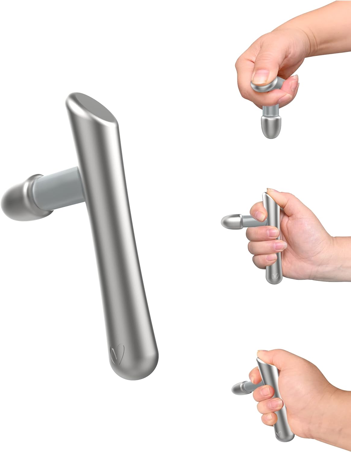 Stainless Steel T-Bar Massage Tool 