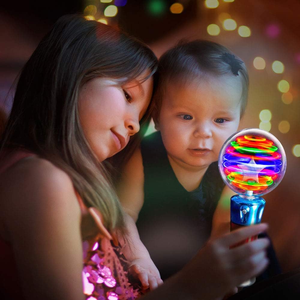 Light Up Magic Ball Toy Wand 