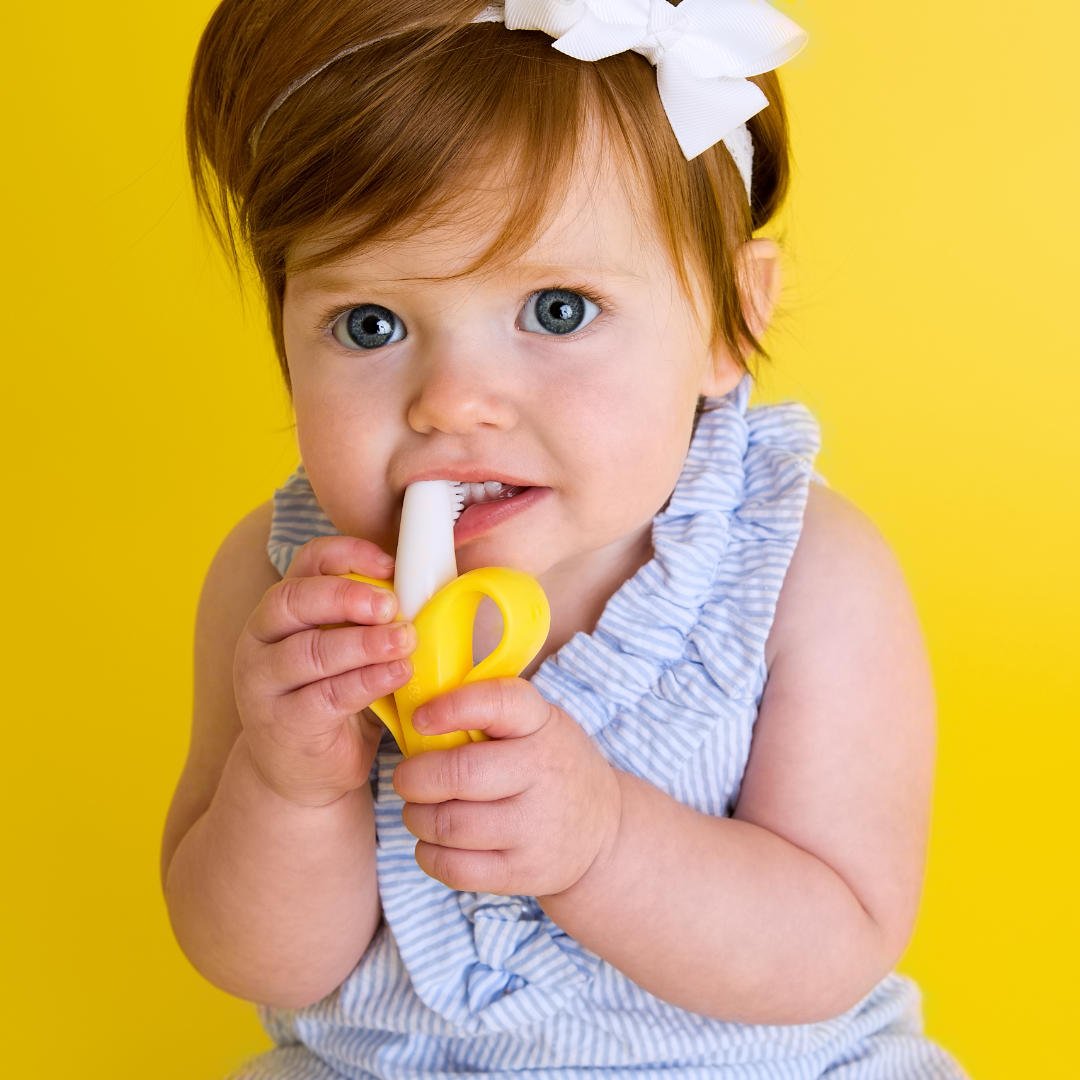 Yellow Banana Infant Toothbrush