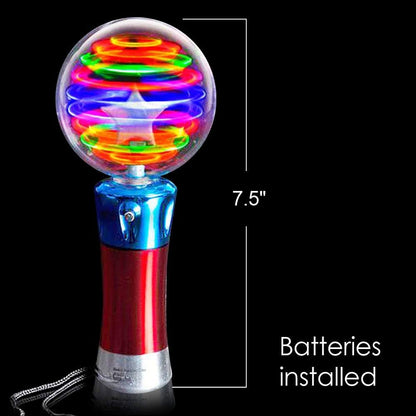 Light Up Magic Ball Toy Wand 