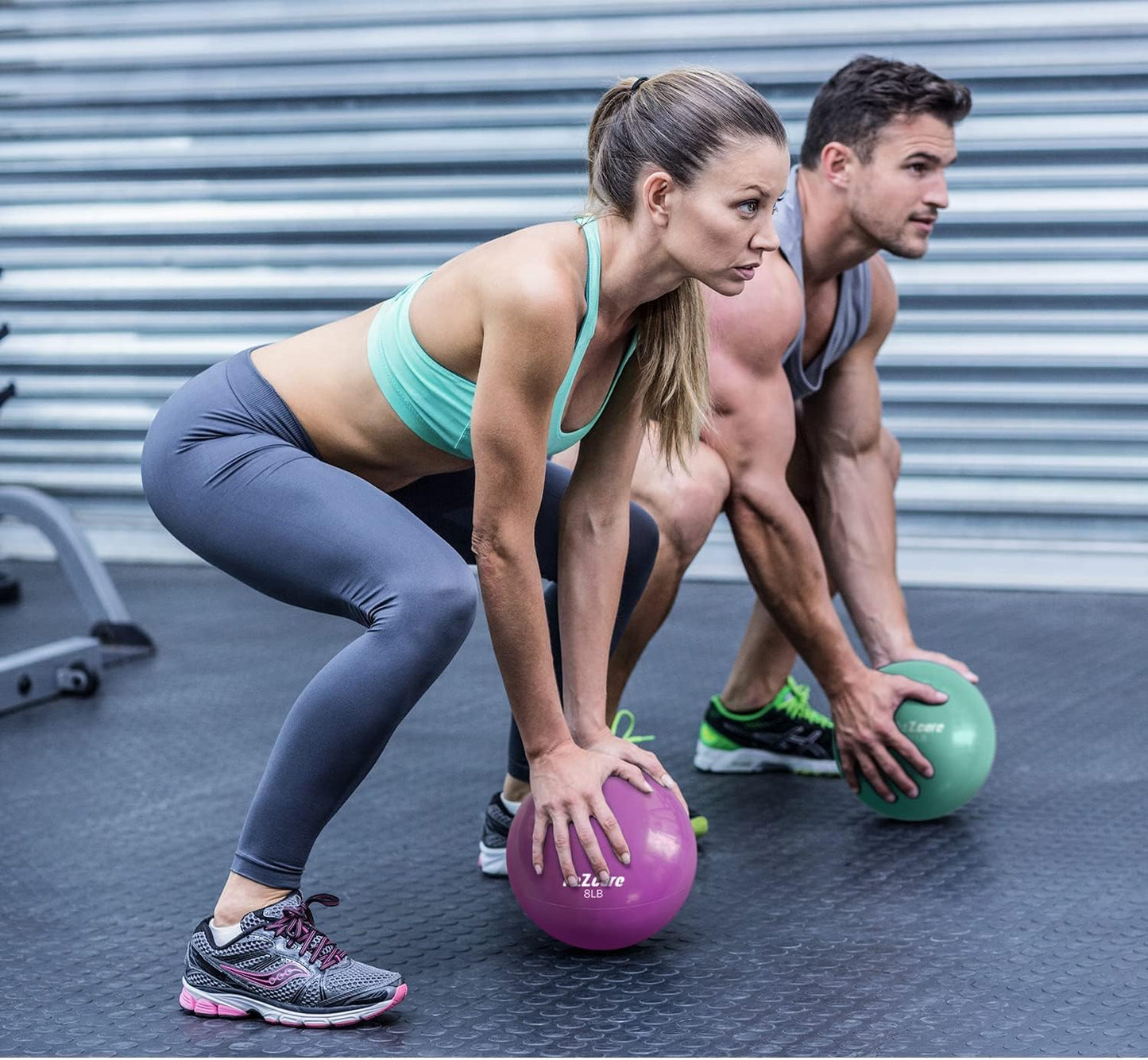 Weighted Toning Exercise Ball 