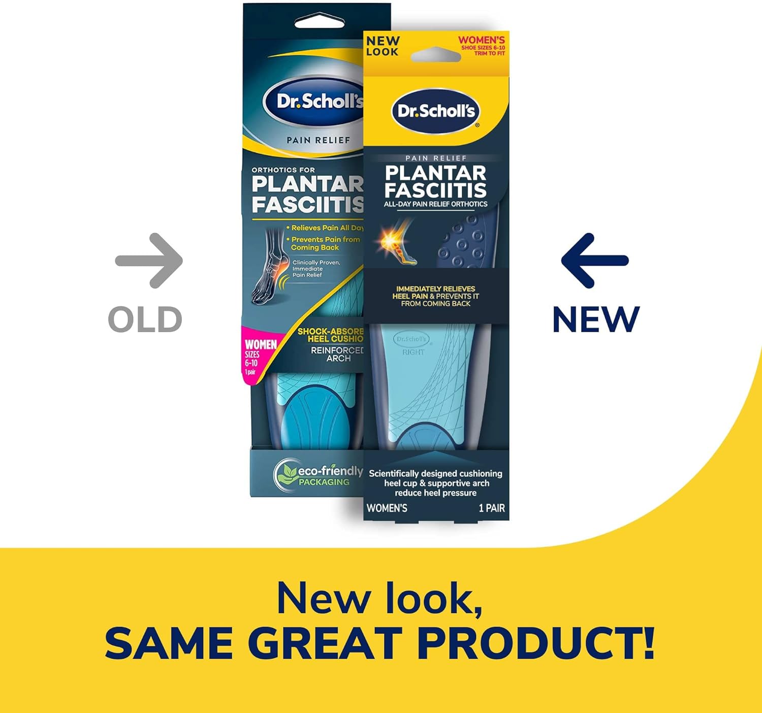 Dr. Scholl’s® Plantar Fasciitis Orthotic Insoles