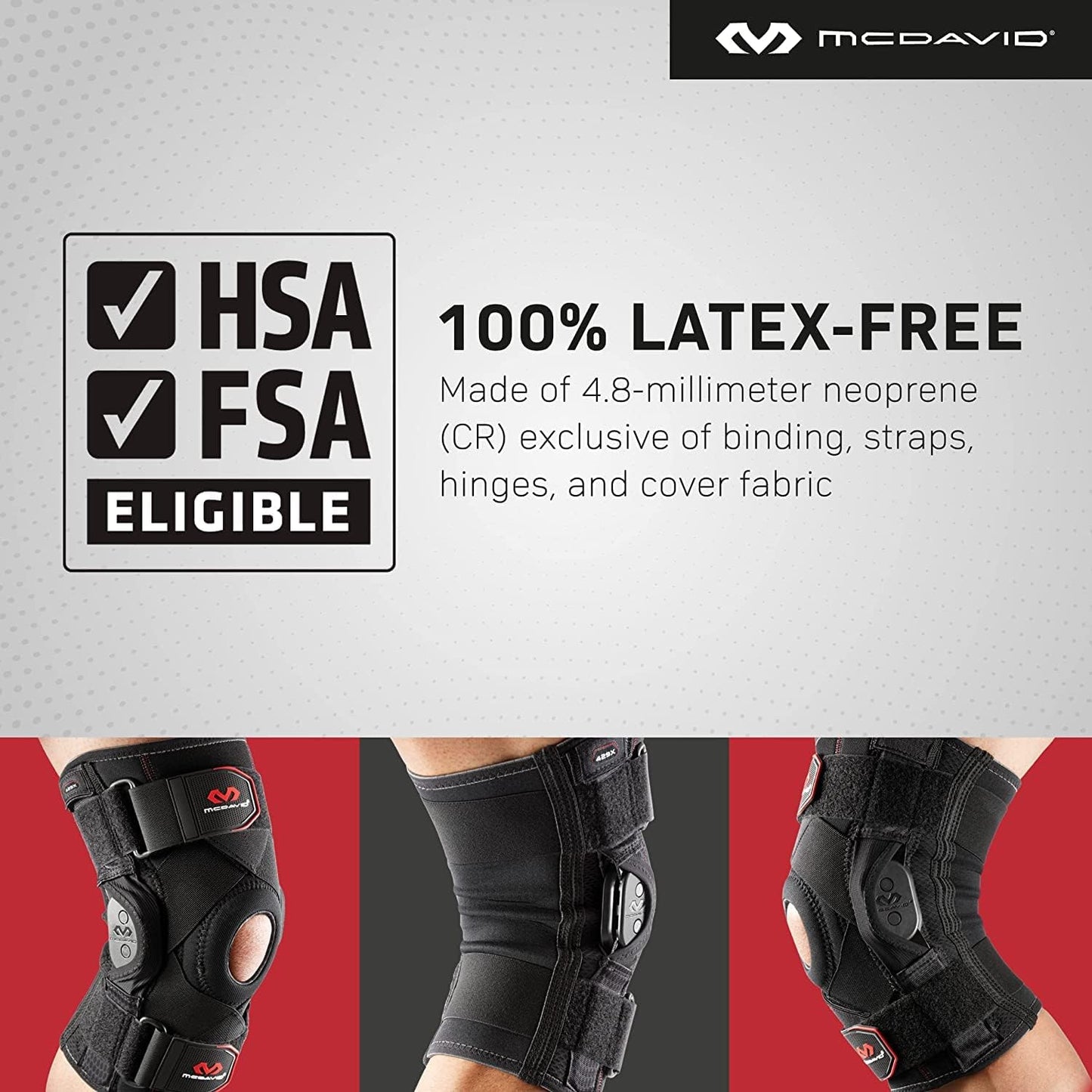 Knee Brace with Hinges 