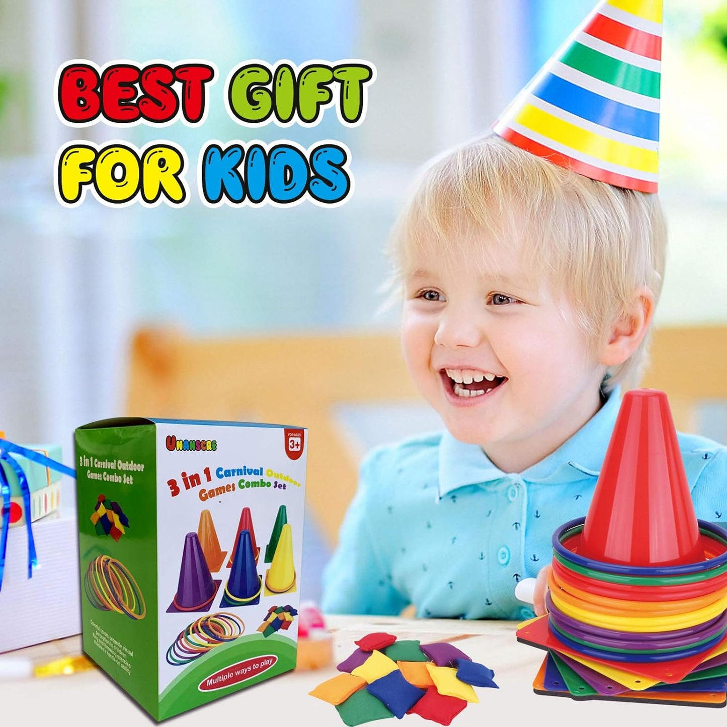 Outdoor Games Combo Set for Toddlers