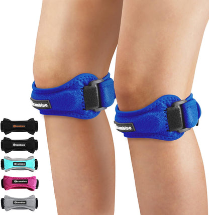 Patellar Strap for Knee Pain, 2 Pack 