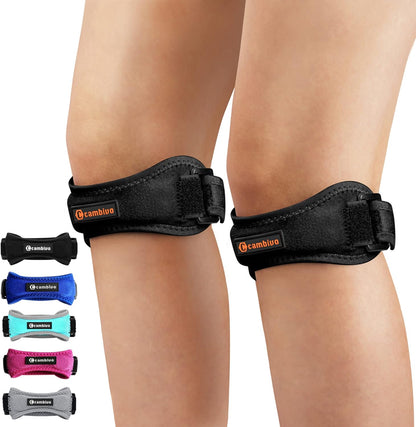 Patellar Strap for Knee Pain, 2 Pack 