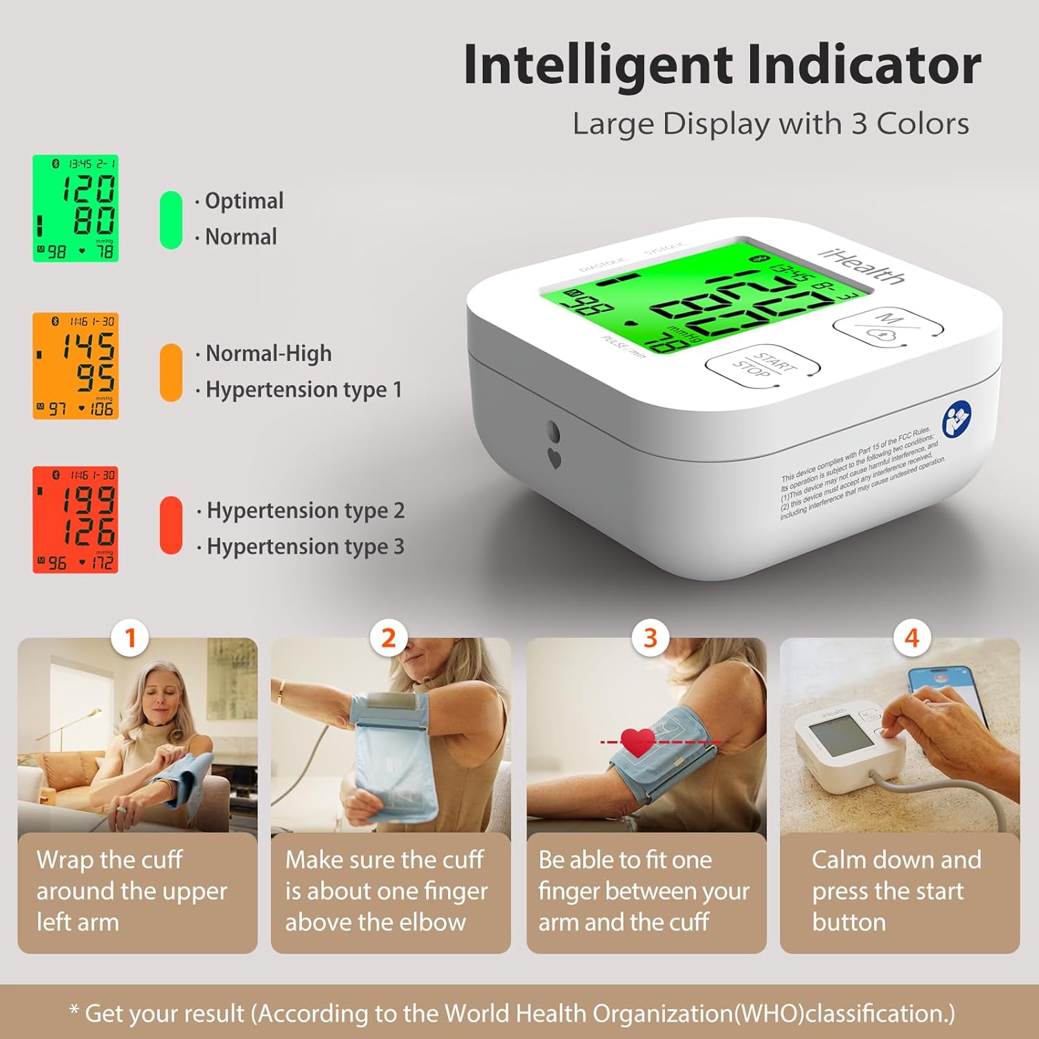 Bluetooth Blood Pressure Monitor 