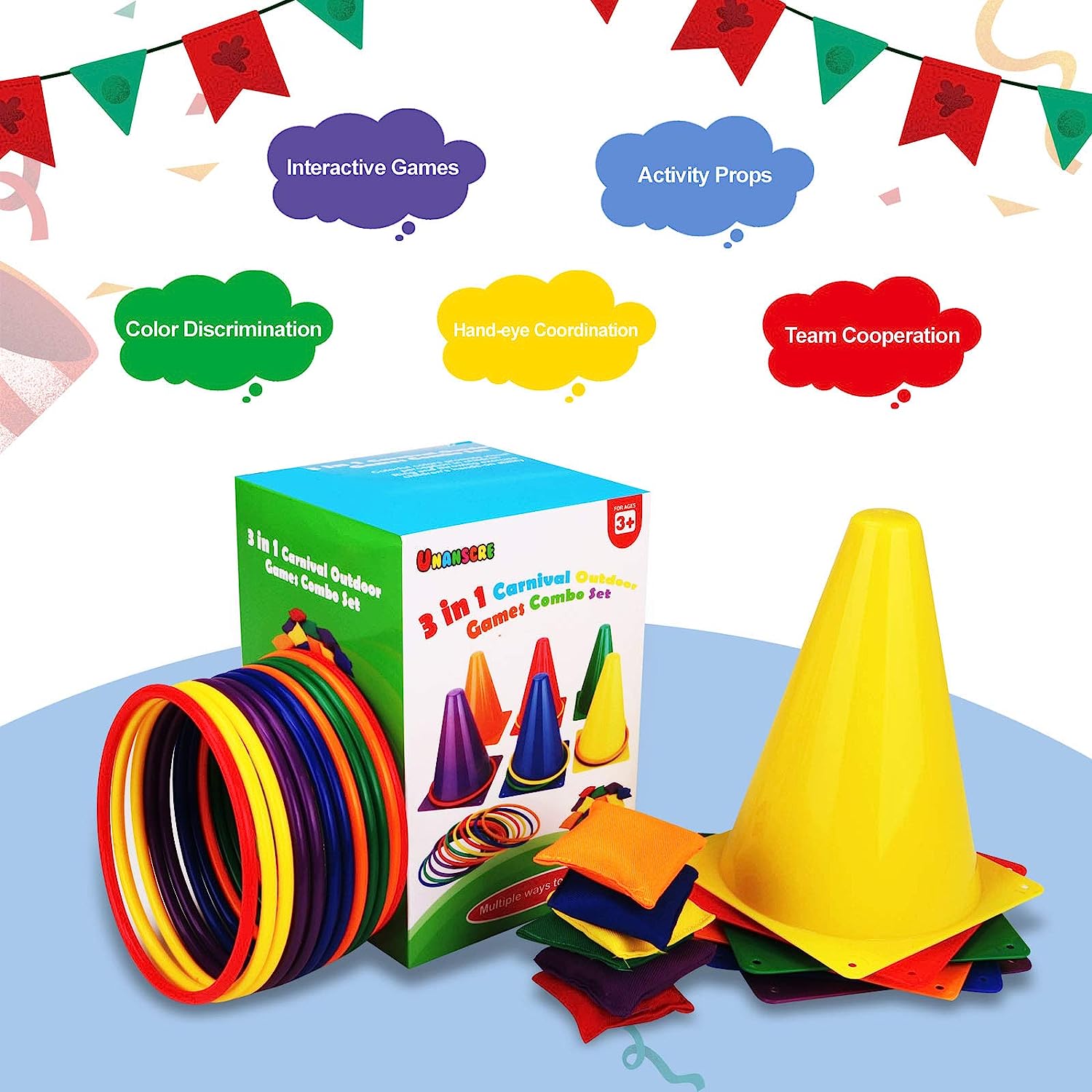 Outdoor Games Combo Set for Toddlers