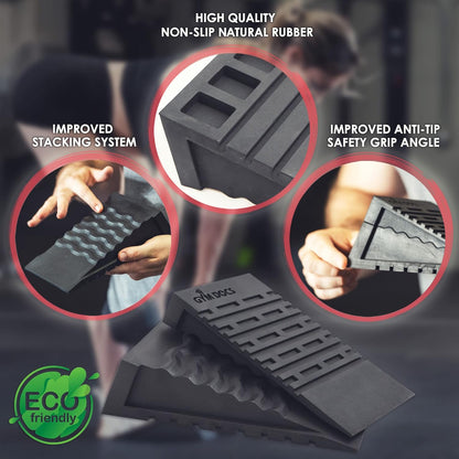 Squat Wedge Block Set