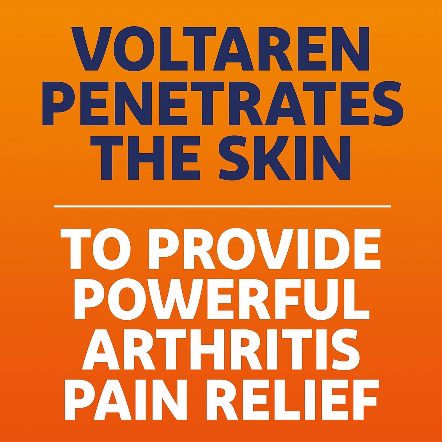 Voltaren Arthritis Pain Relief Gel