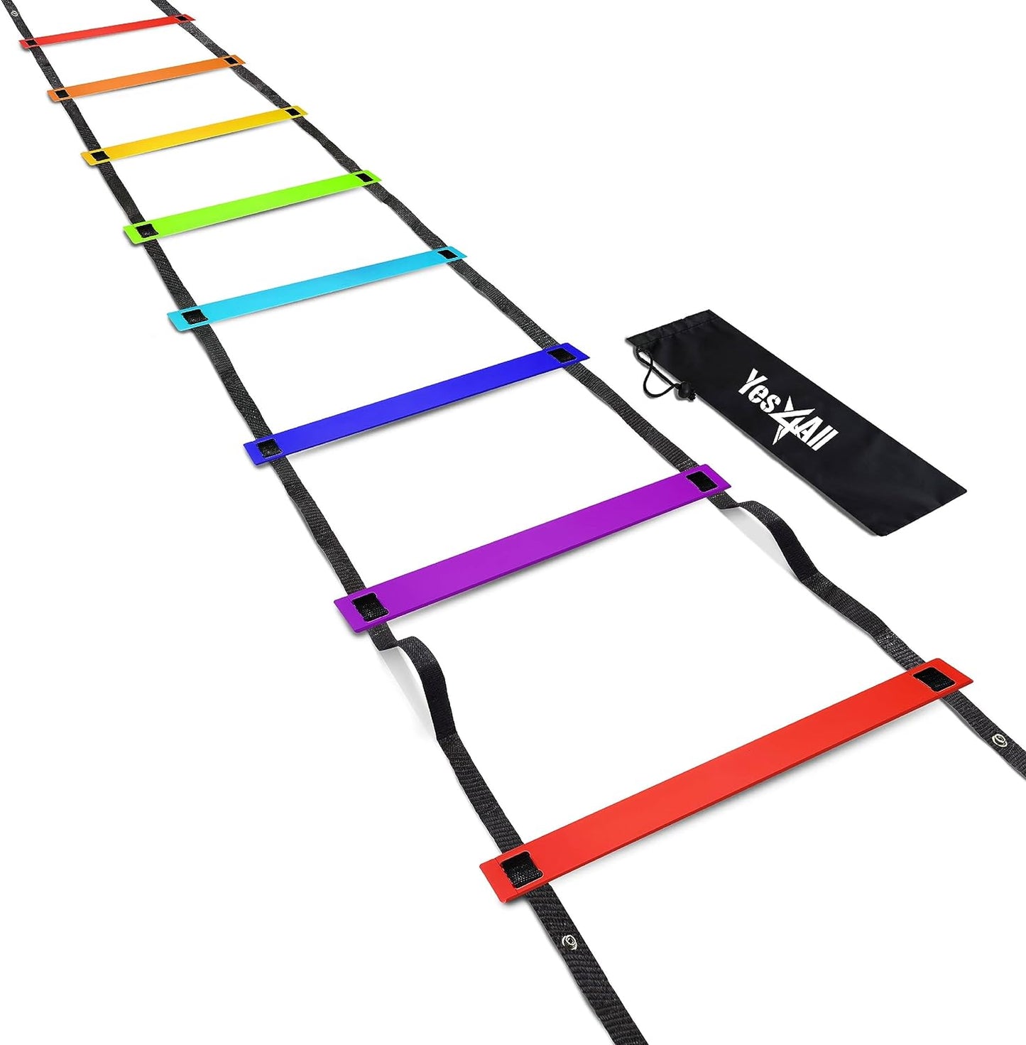 Agility Ladder Speed Trainer with Carrying Bag