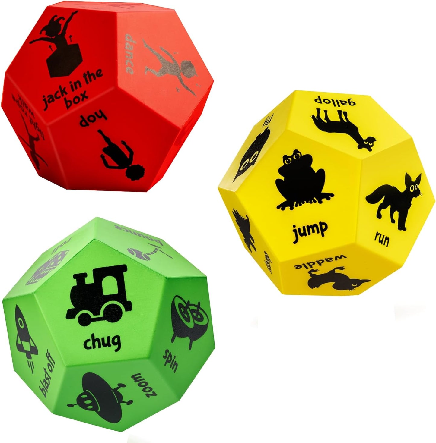 Pediatric Animal Games Dice