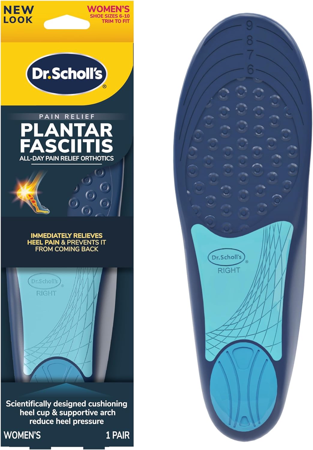 Dr. Scholl’s® Plantar Fasciitis Orthotic Insoles