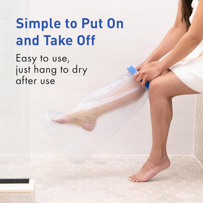 Waterproof Leg Cast Cover for Shower 