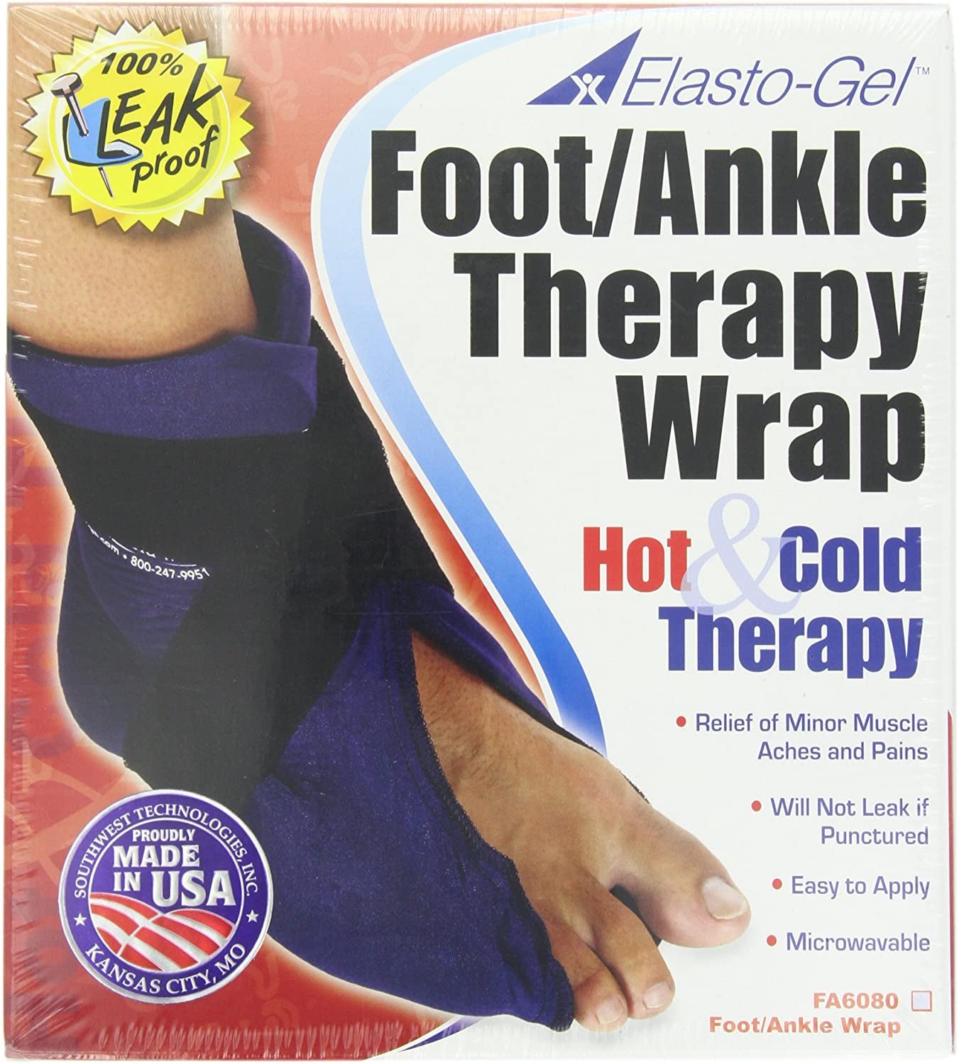 Hot/Cold Foot and Ankle Wrap