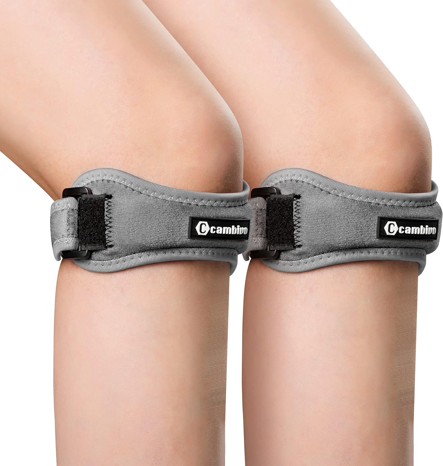 Patellar Strap for Knee Pain, 2 Pack 