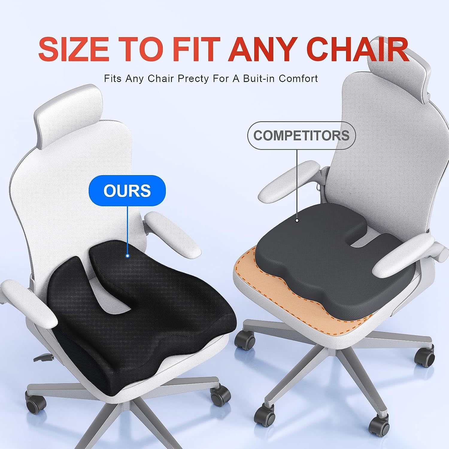 Memory Seat Cushion for Office Chair