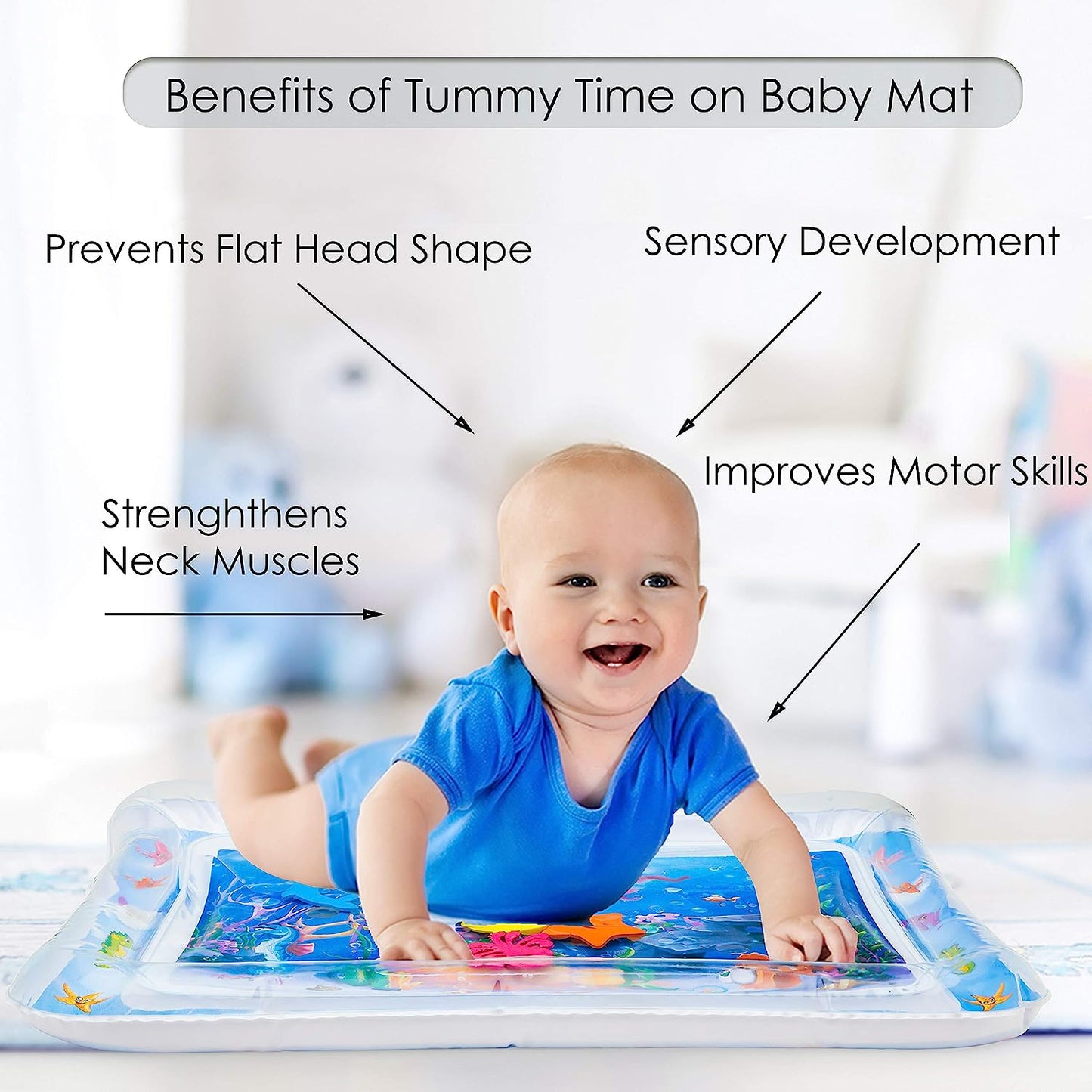 Tummy Time Premium Water Mat