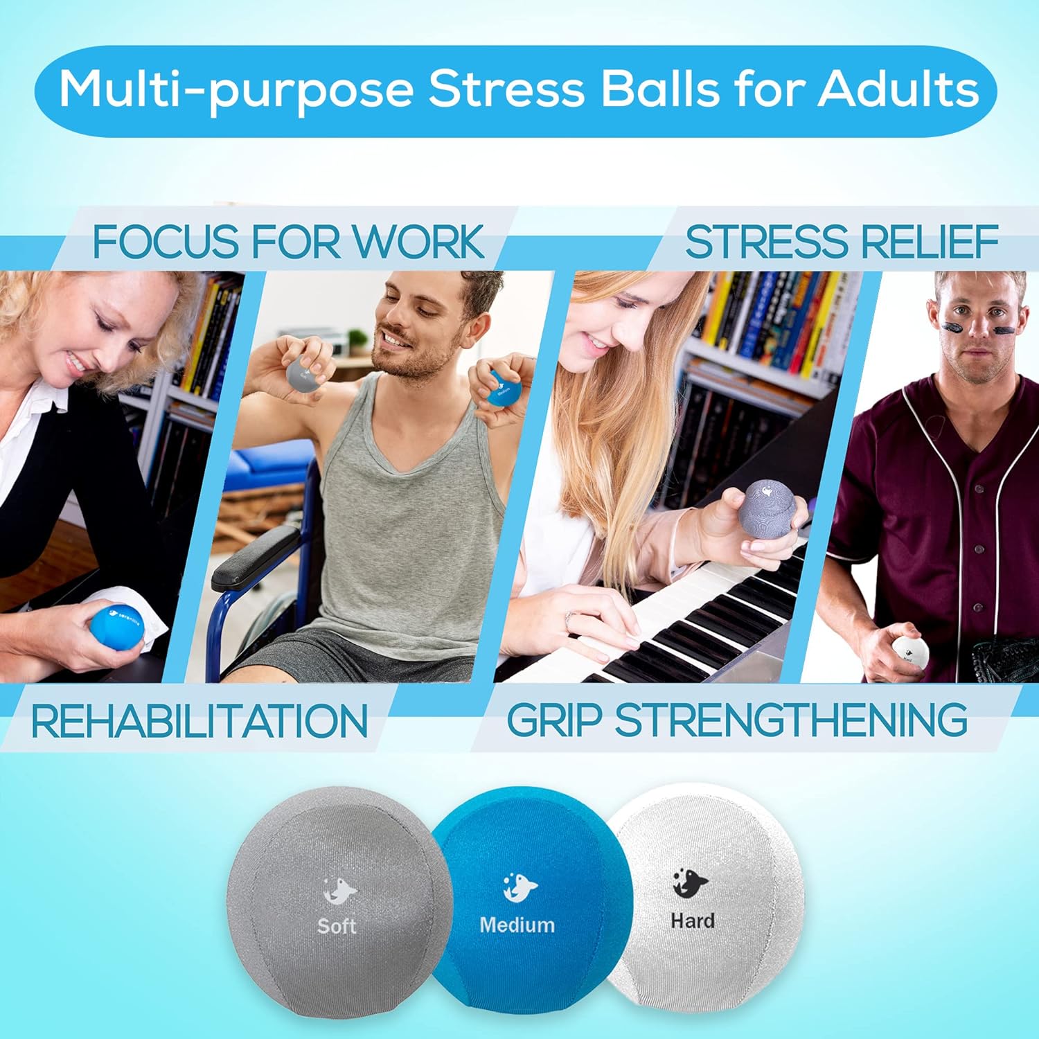 Exercise Stress Ball Bundle