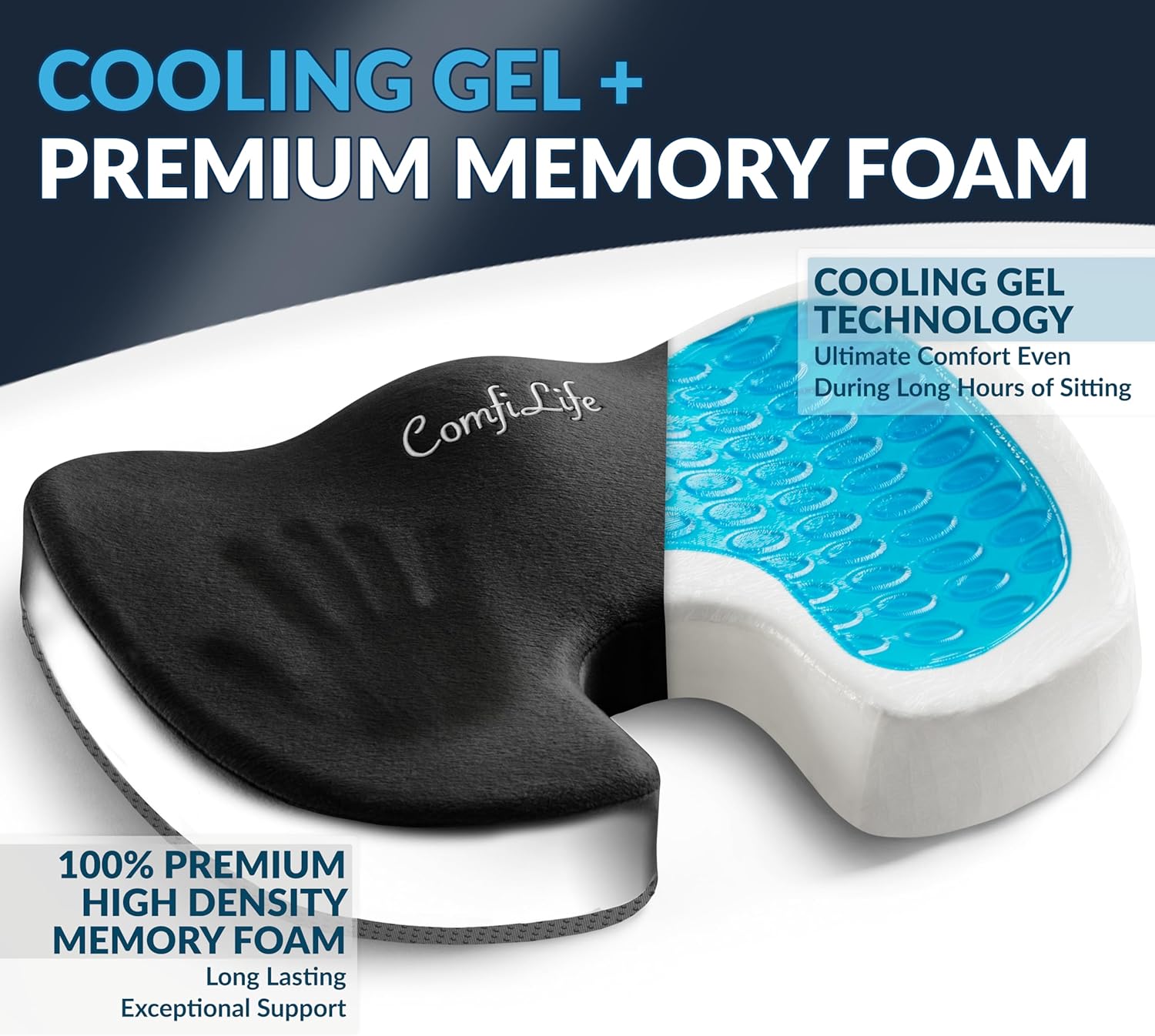 Gel Enhanced Seat Cushion