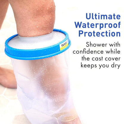 Waterproof Leg Cast Cover for Shower 