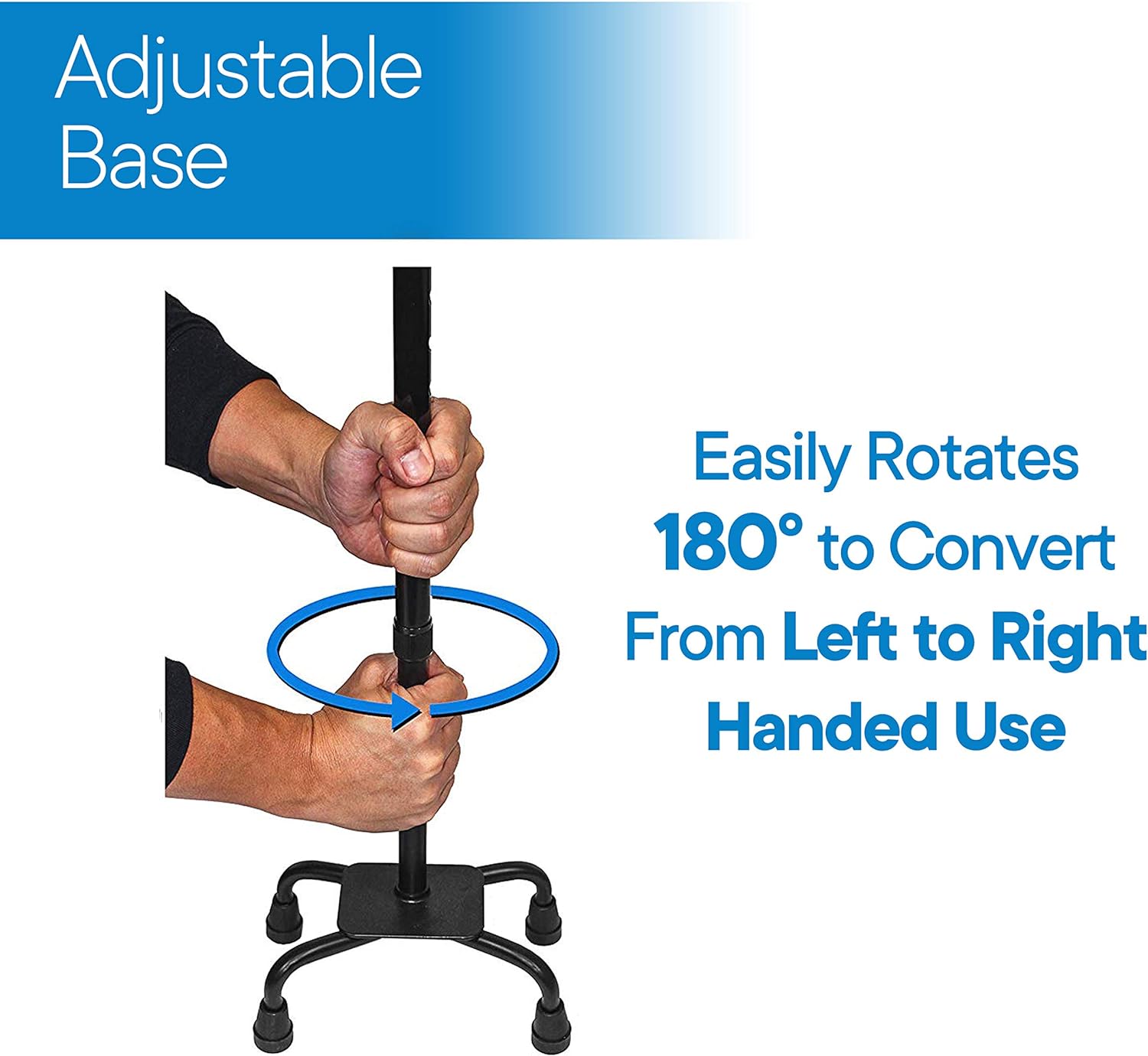 Adjustable Quad Cane 