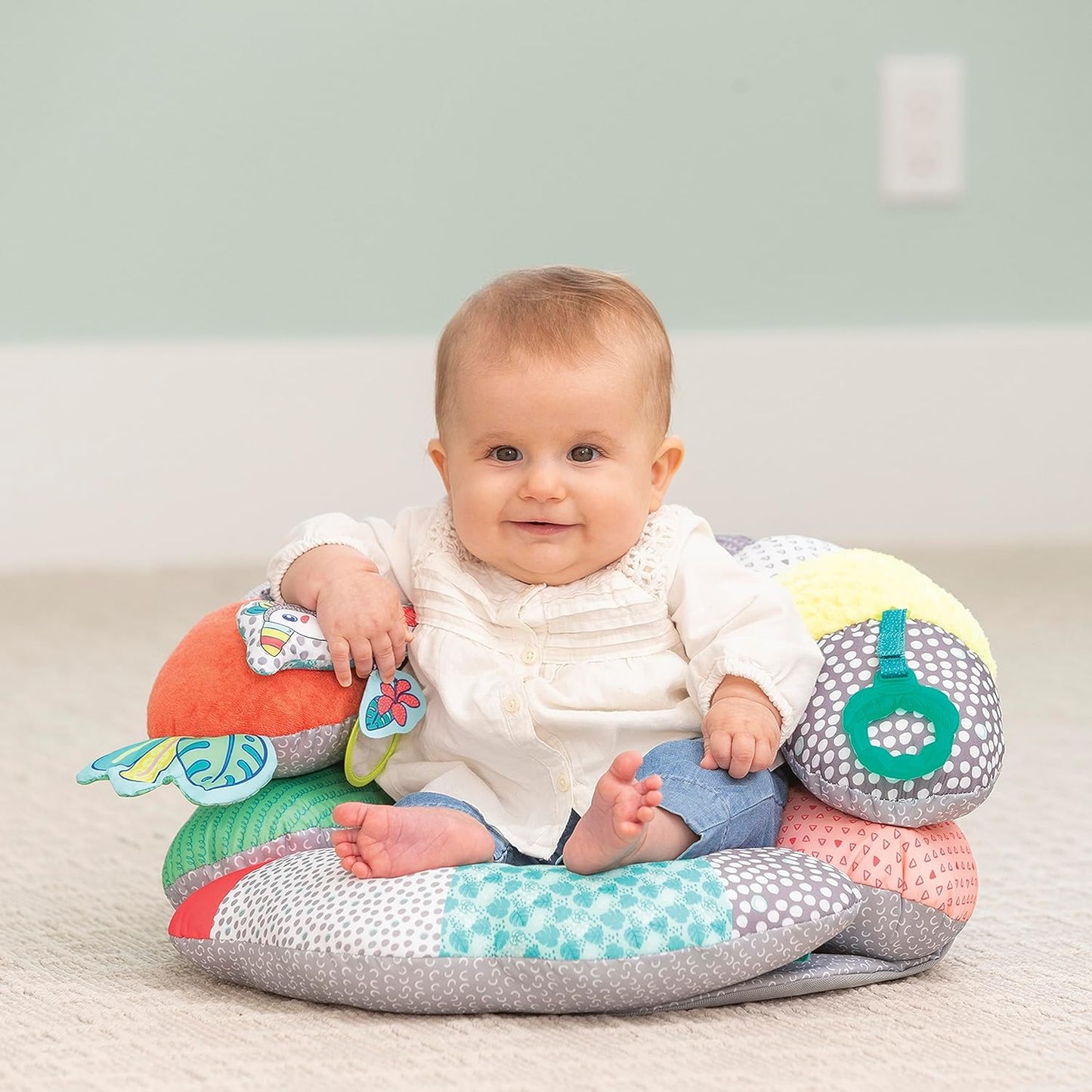 2-in-1 Tummy Time & Seated Support