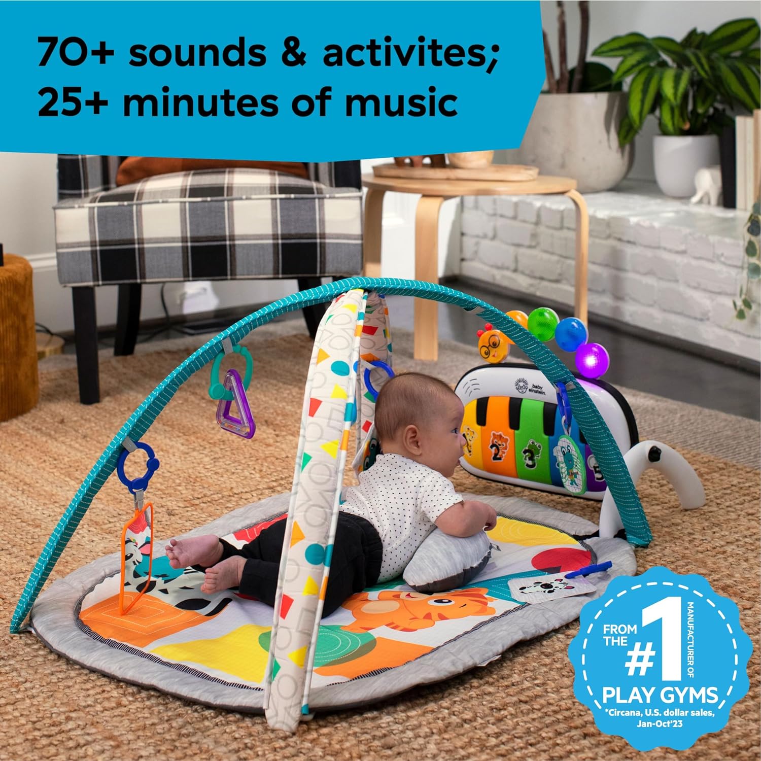 Kickin' Tunes Musical Play Gym