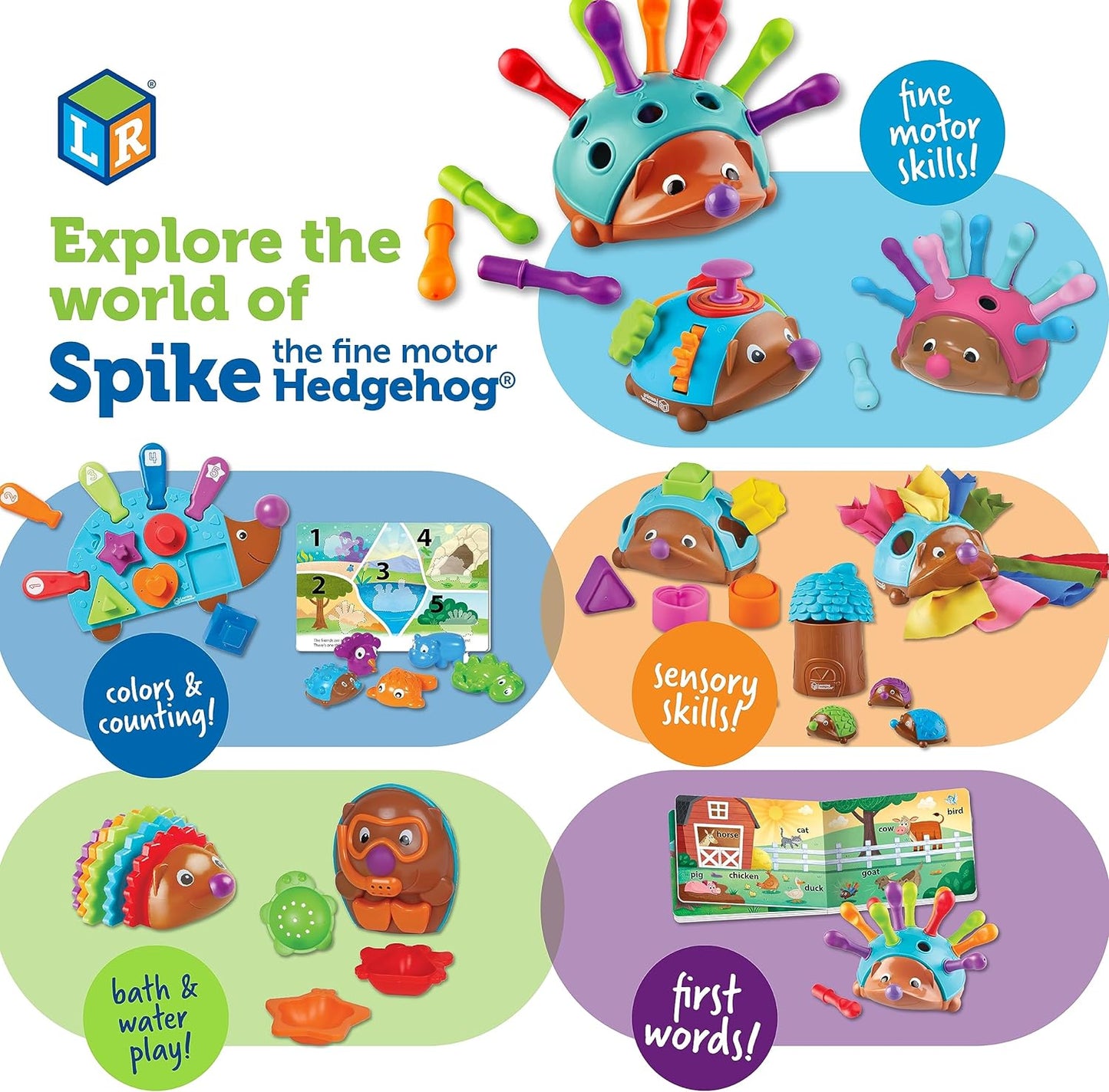 Spike The Fine Motor Hedgehog 