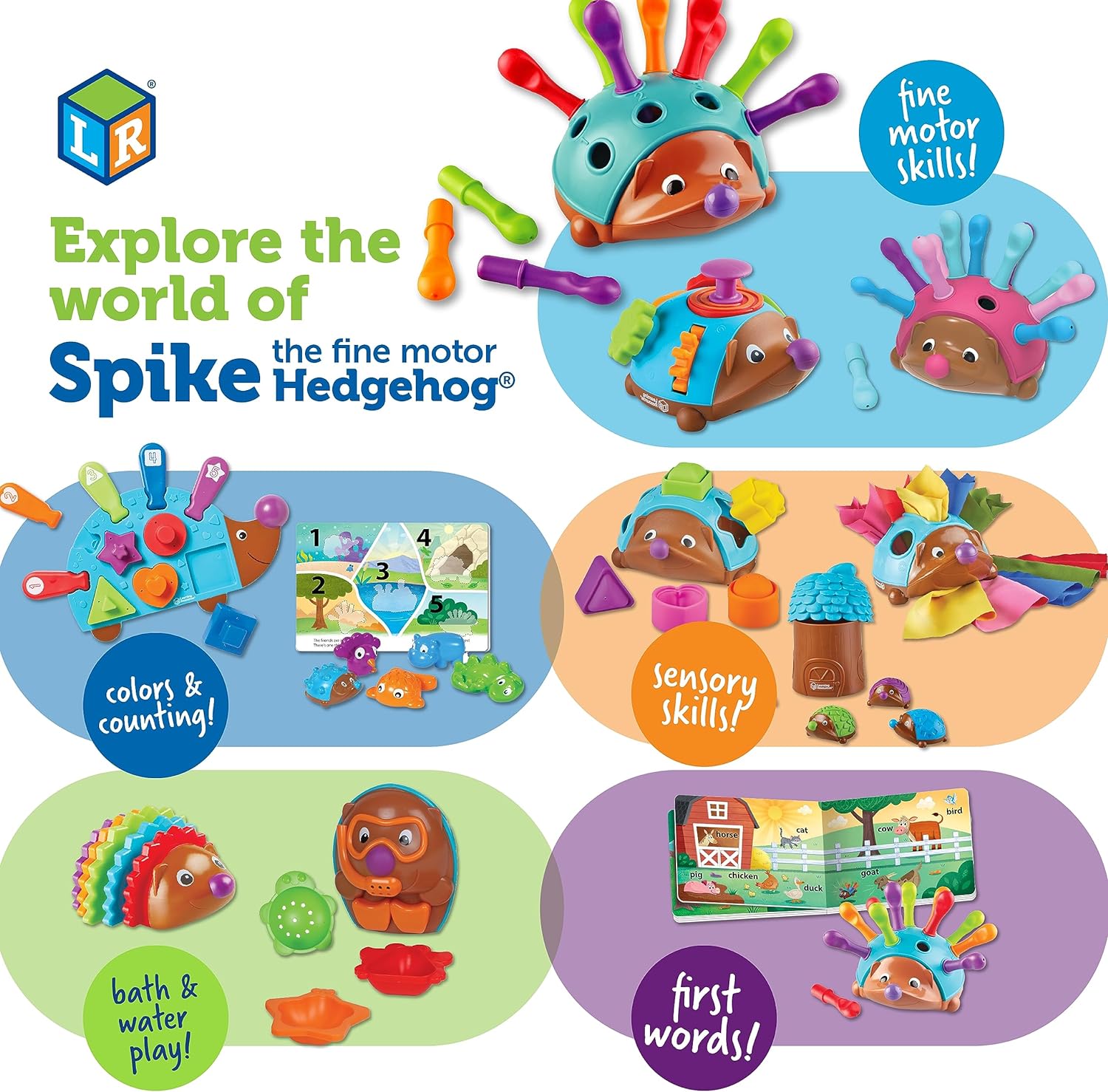 Spike The Fine Motor Hedgehog 